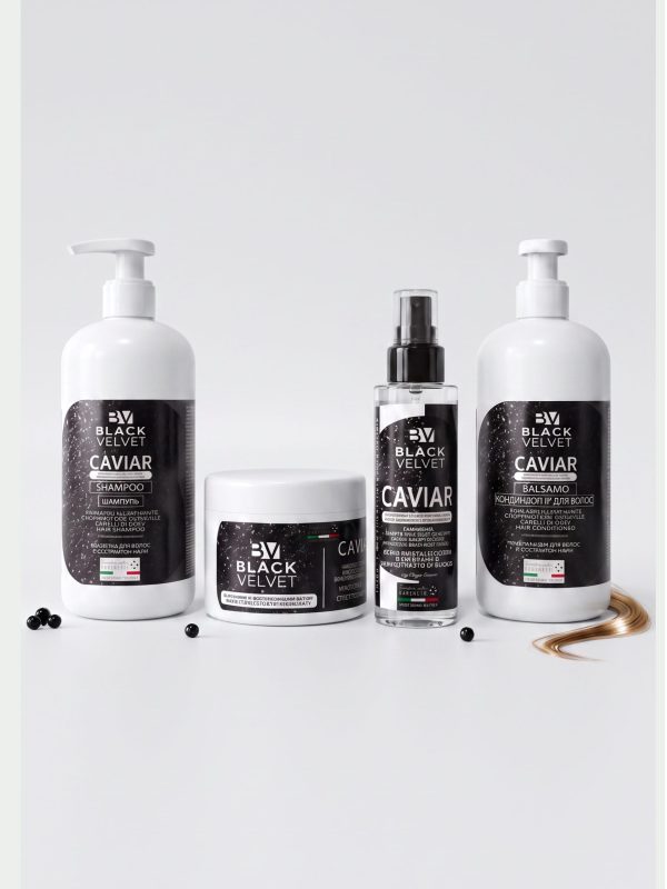 KIT CAVIAR - BLACK VELVET :TRATTAMENTO DI LUSSO PER I TUOI CAPELLI